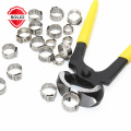 Stainless Steel Single Ear Pinch Clip Pipe Clamps For Auto Parts